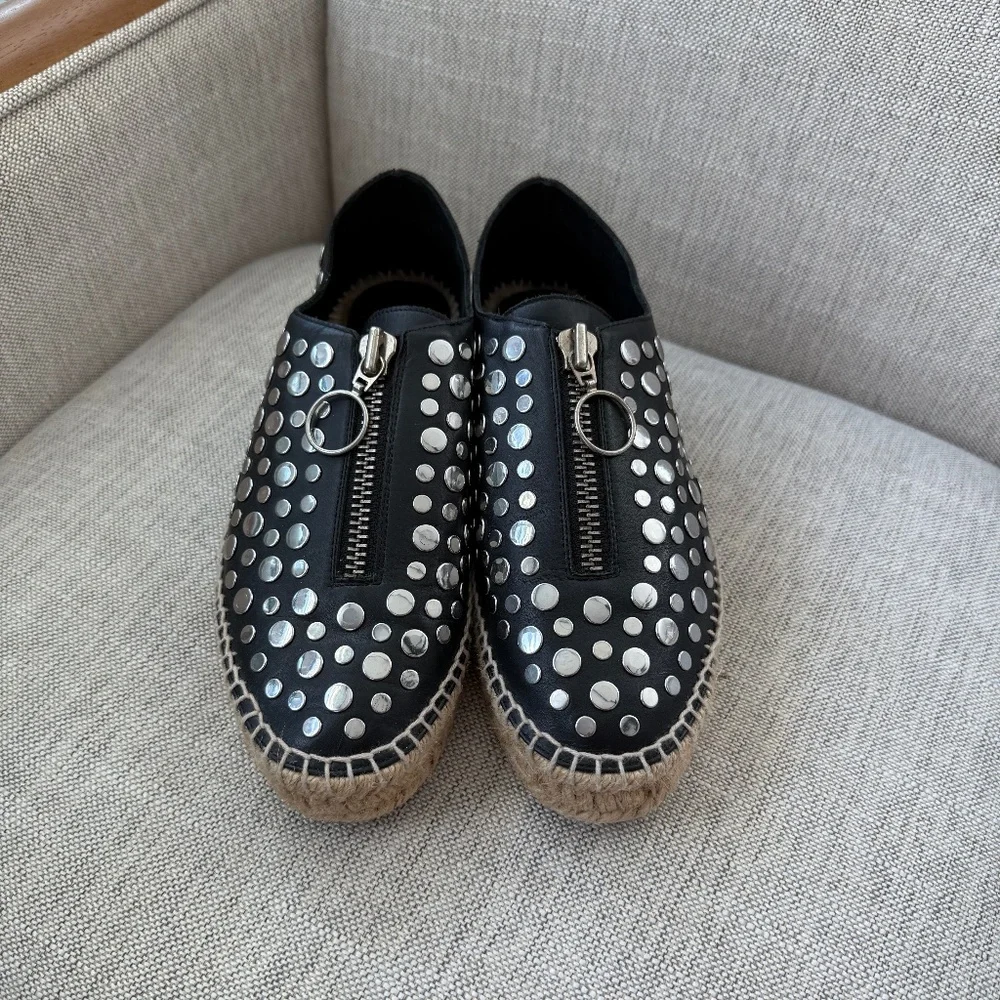 Alexander Wang - Leather Espadrilles - Picture 2 of 7